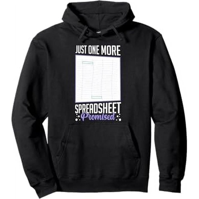 Spreadsheet Calculator Software Budget Templates Pullover Hoodie