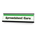 thumbnail image 1 of Spreadsheet Guru Designer Series Desk Sign, Novelty Nameplate (2 x 8"), 1 of 3