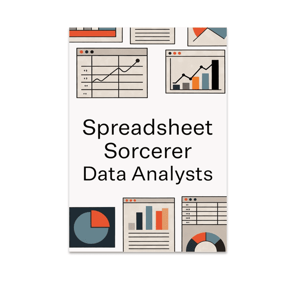 Spreadsheet Sorcerer Data Analysts Decor - Data Analyst - 13x19 Poster Print
