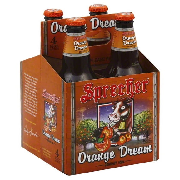 Sprecher Brewing Sprecher Soda, 4 ea