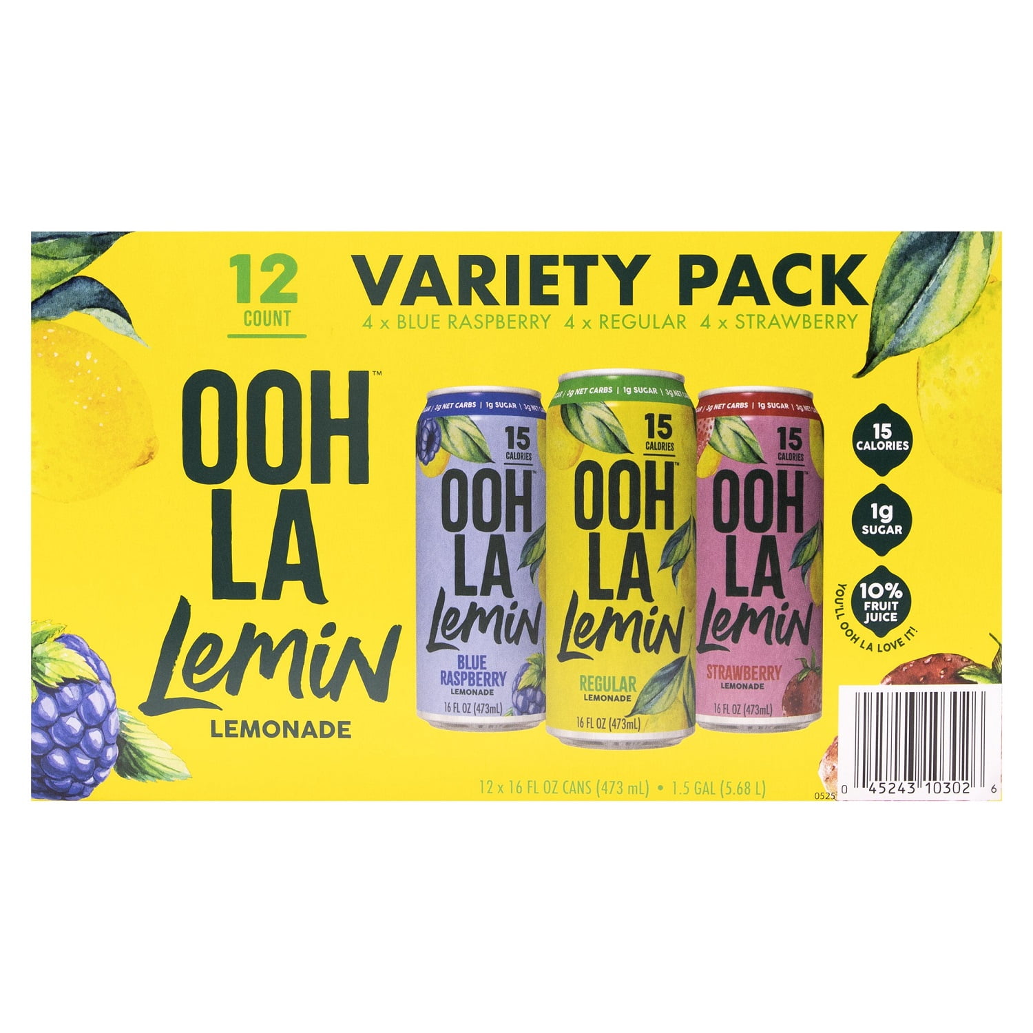 Sprecher Oh La Lemin Lemonade, 16 Fluid Ounce (Pack of 12
