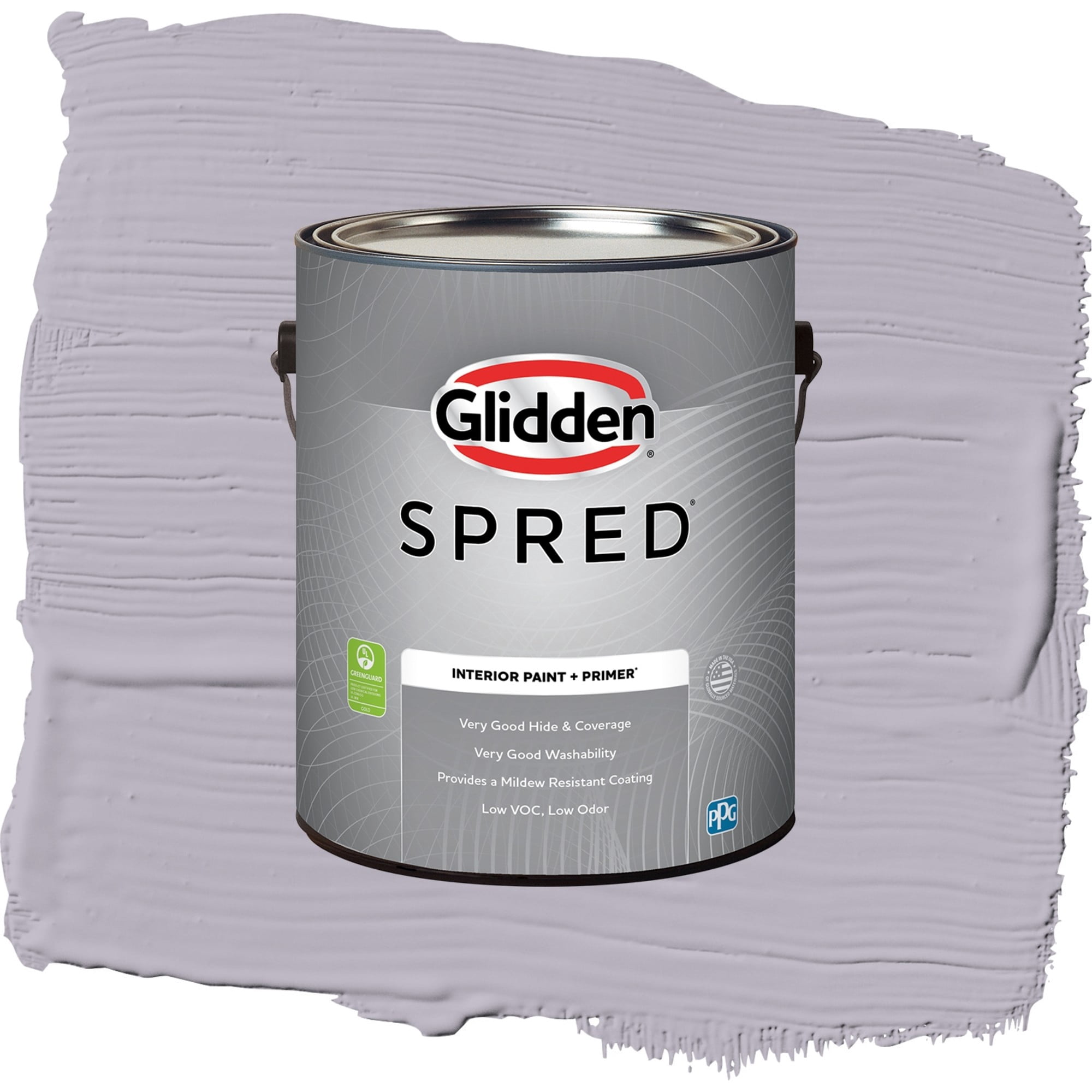 Glidden Spred Ash Grove Eggshell Interior Paint and Primer, 1 Gallon