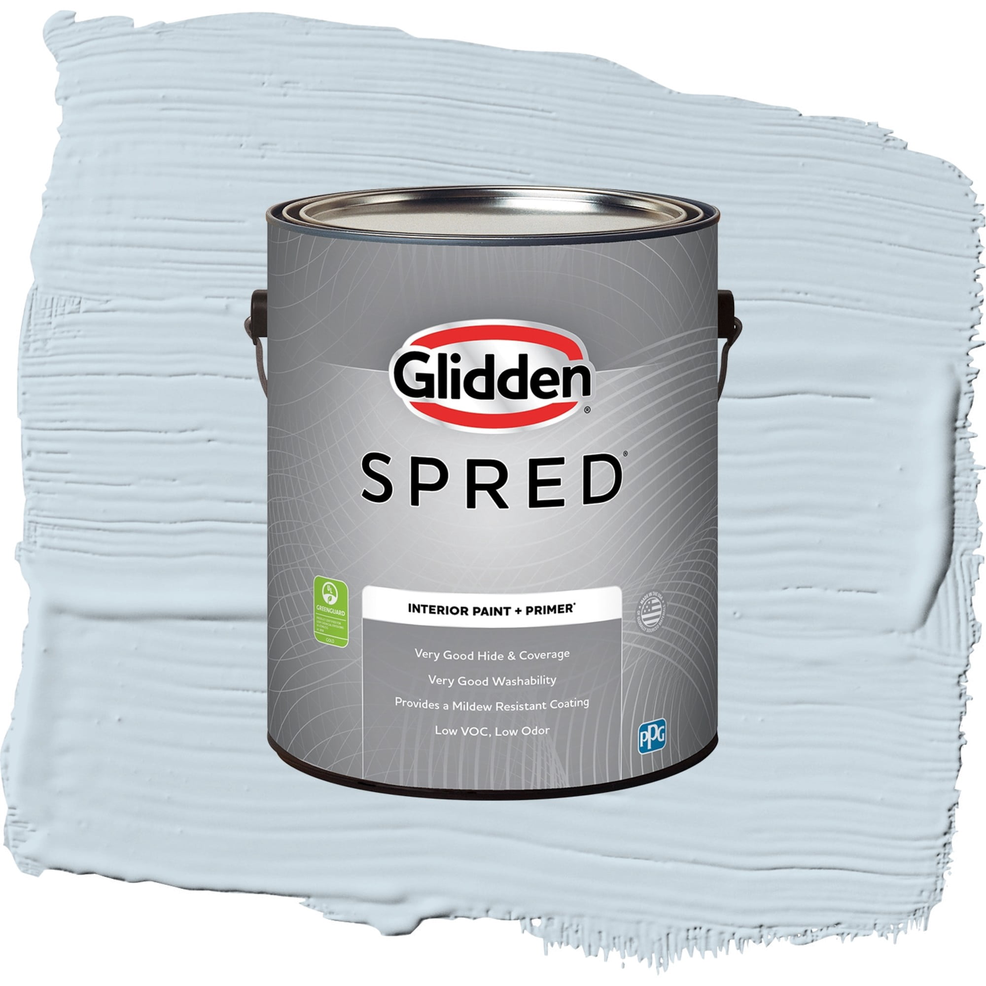 Glidden Spred Bit Of Heaven Eggshell Interior Paint and Primer, 1 Gallon