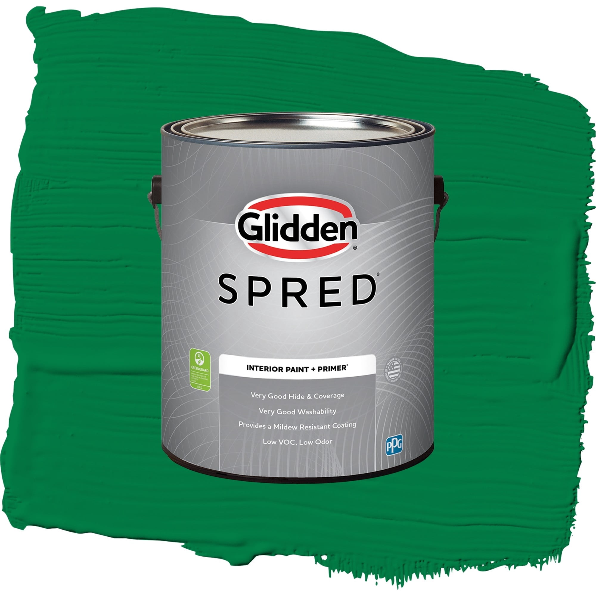 Glidden Spred Blarney Stone Flat Interior Paint and Primer, 1 Gallon