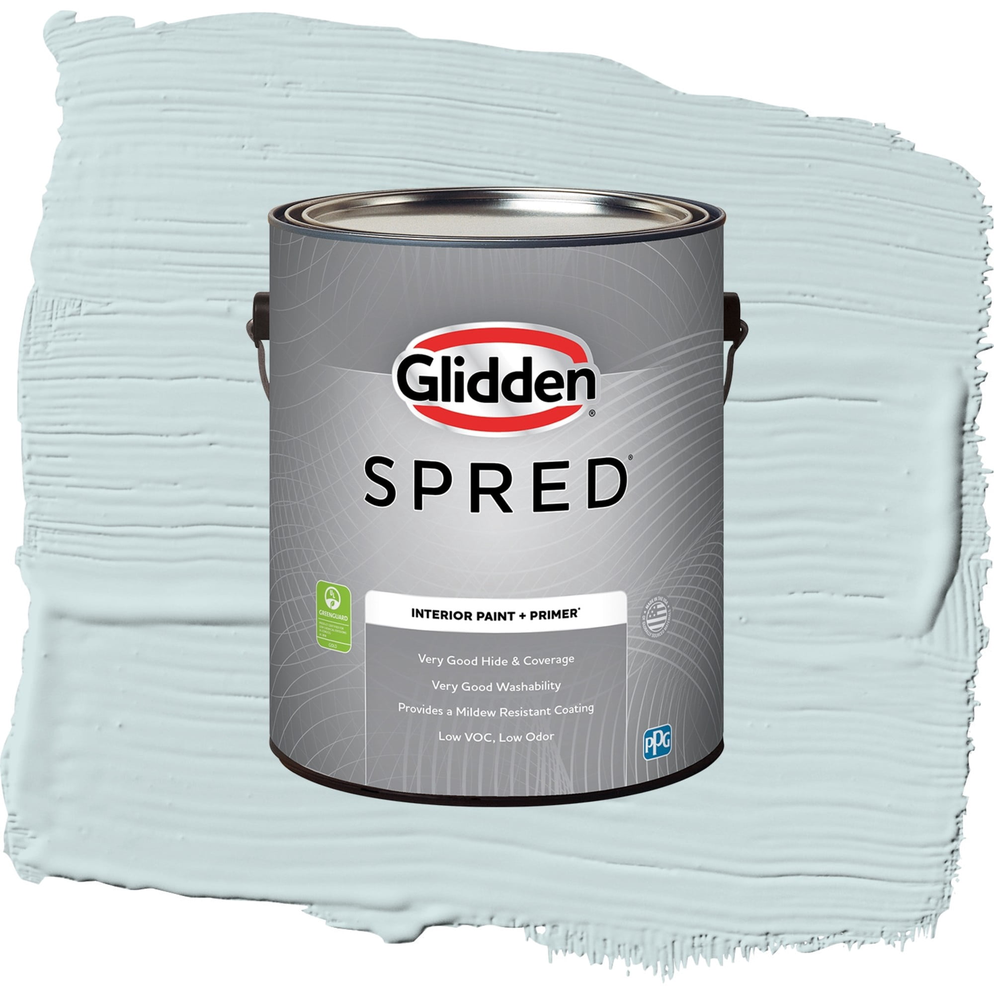 Glidden Spred Cosmic Rays Semi Gloss Interior Paint and Primer, 1 Gallon