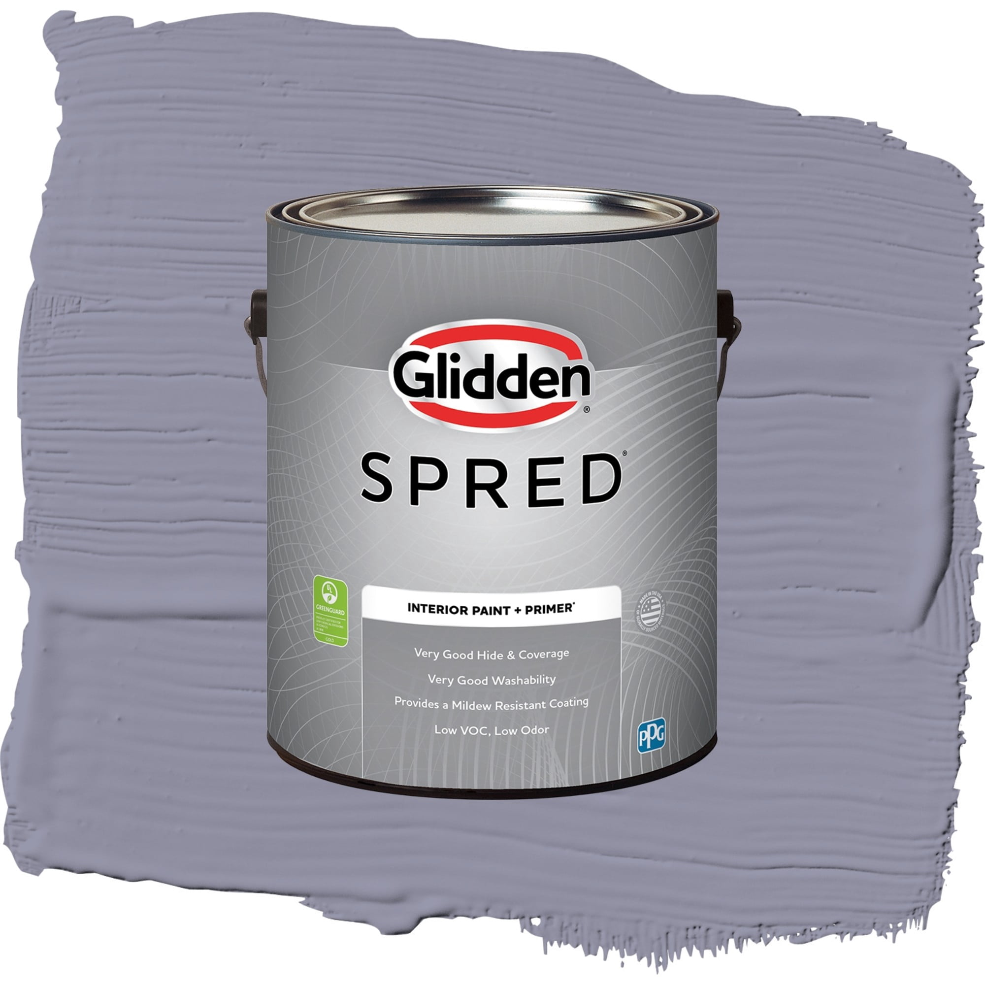 Glidden Spred Cotton Flannel Flat Interior Paint and Primer, 1 Gallon