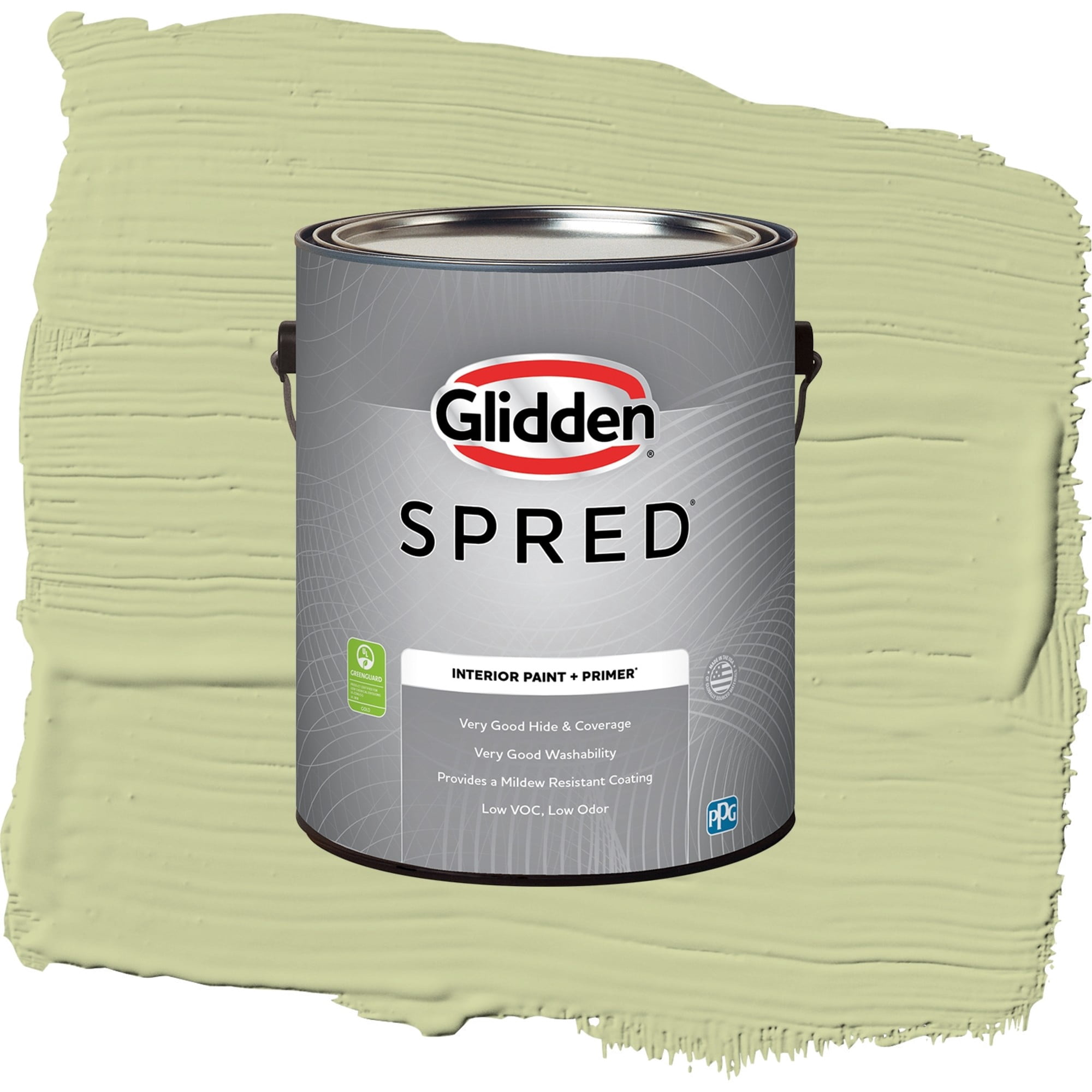 Glidden Spred Dancing Kite Flat Interior Paint and Primer, 1 Gallon