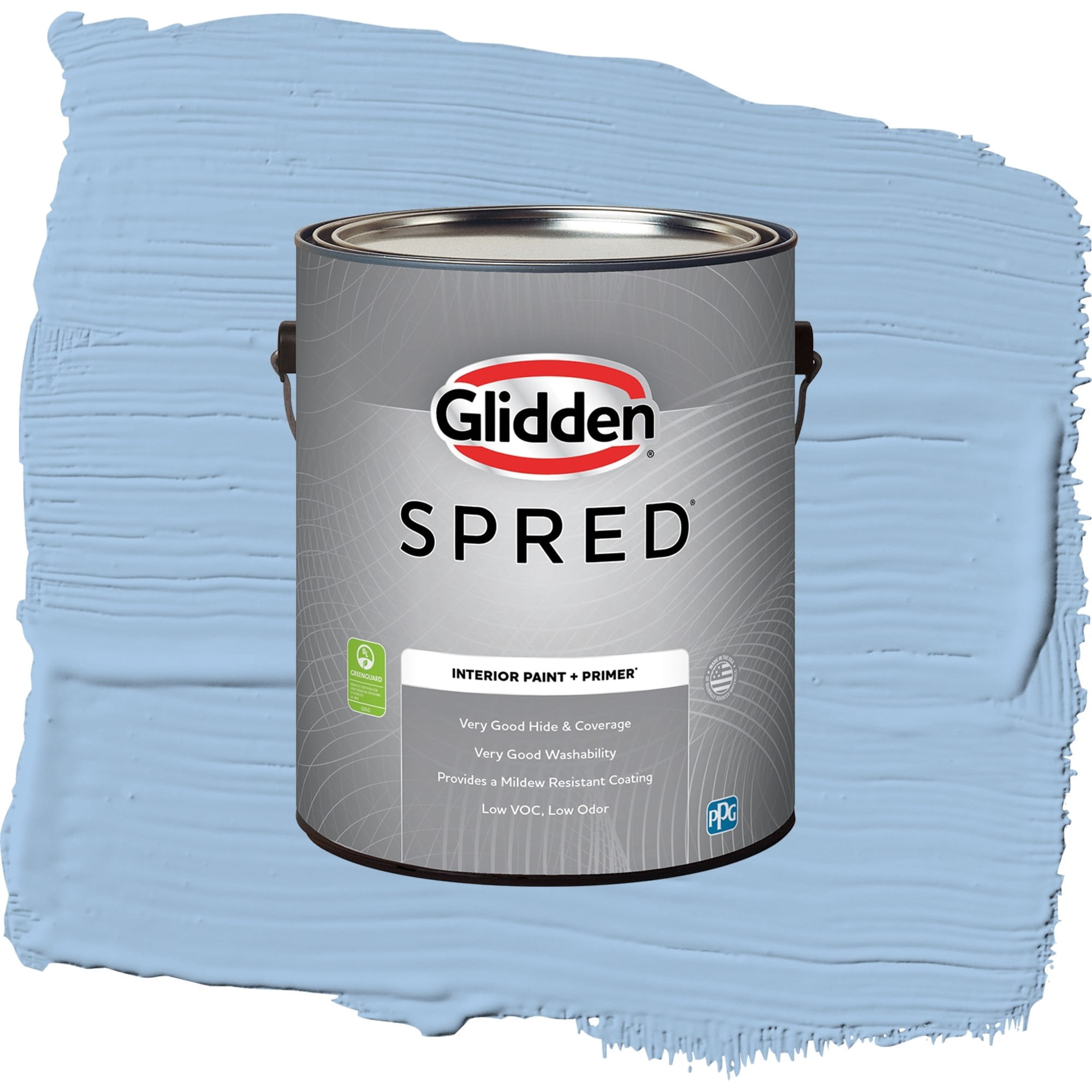 Glidden Spred Everlasting Eggshell Interior Paint and Primer, 1 Gallon