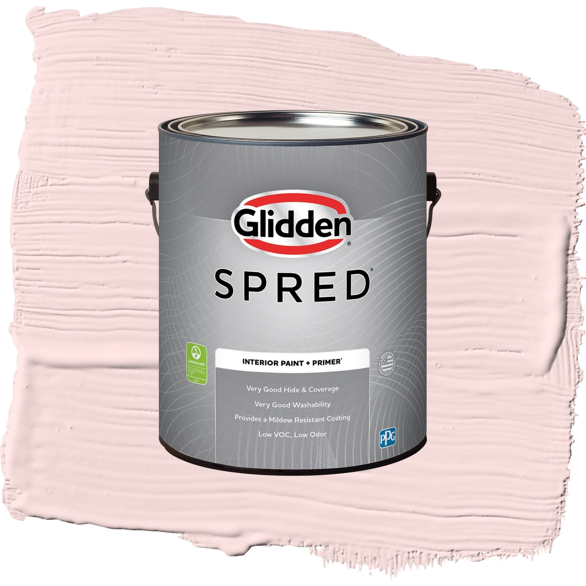 Glidden Spred Hawaiian Shell Eggshell Interior Paint and Primer, 1 Gallon
