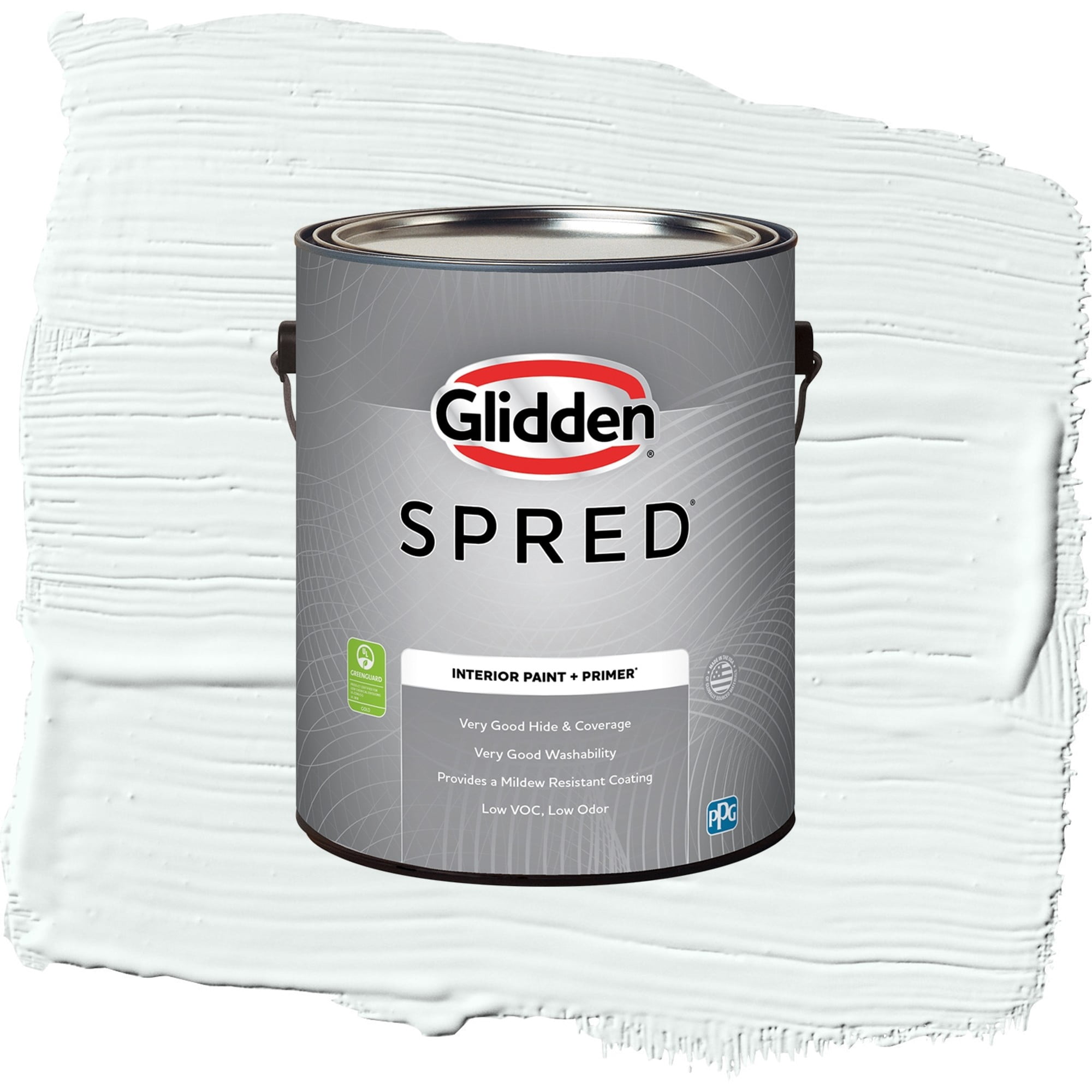 Glidden Spred Ice Castles Eggshell Interior Paint and Primer, 1 Gallon