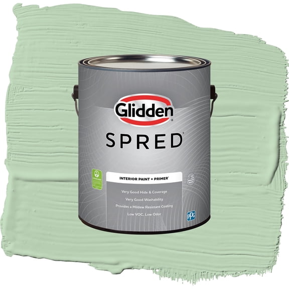 Spred Lime Taffy Interior Paint + Primer Semi Gloss , 1 Gallon