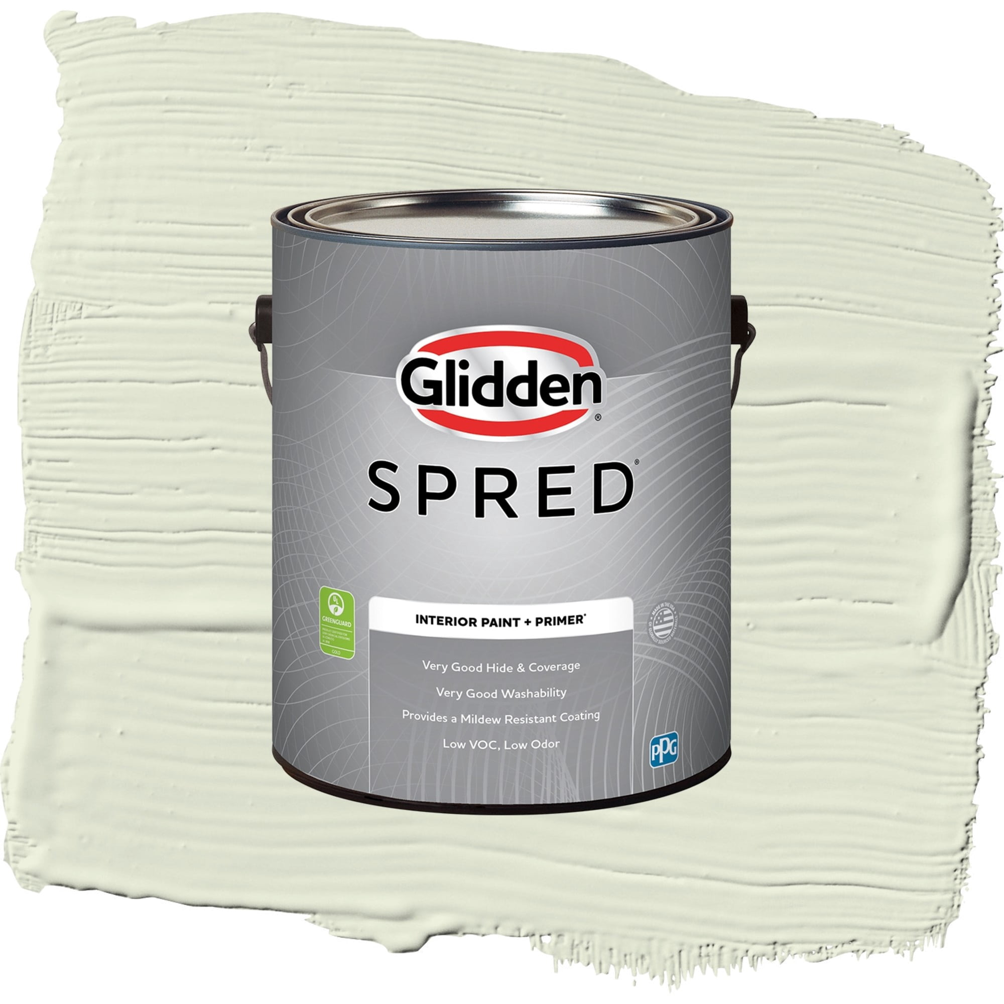 Glidden Spred Lime Wash Semi Gloss Interior Paint and Primer, 1 Gallon