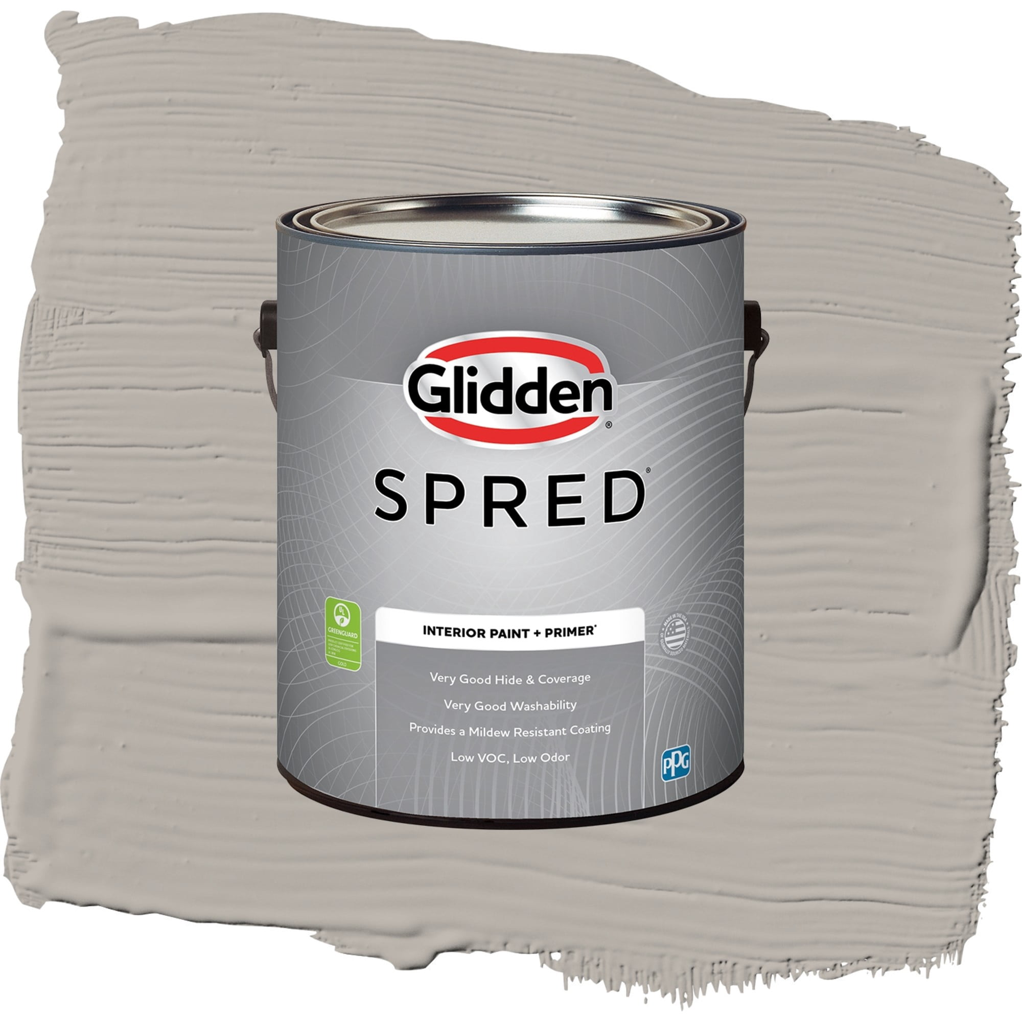Glidden Spred Mercurial Eggshell Interior Paint and Primer, 1 Gallon