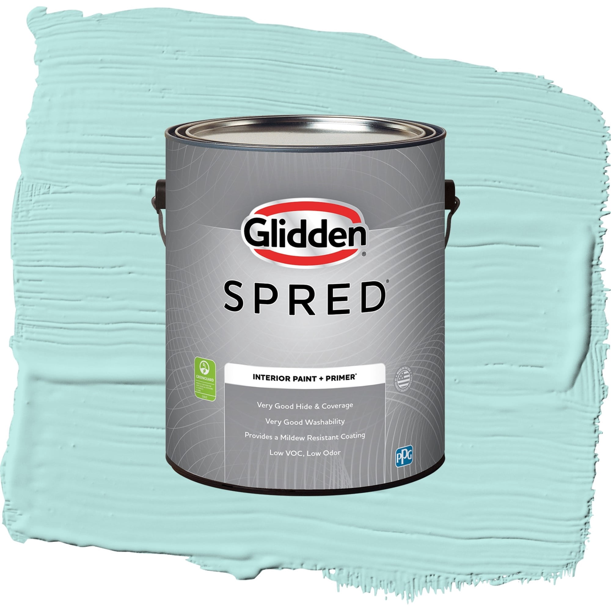 Glidden Spred Minerva Eggshell Interior Paint and Primer, 1 Gallon