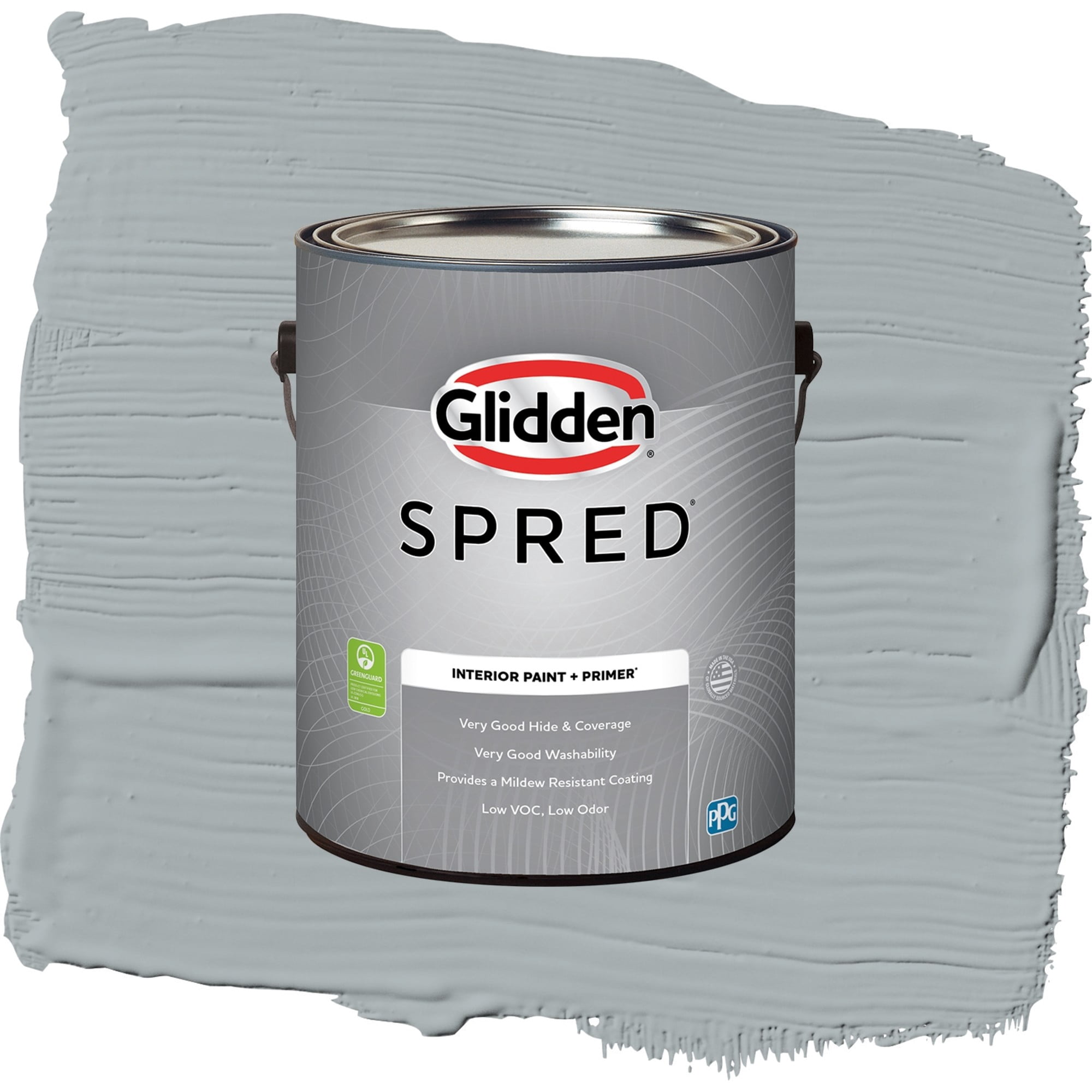 Glidden Spred Mirror Mirror Flat Interior Paint and Primer, 1 Gallon