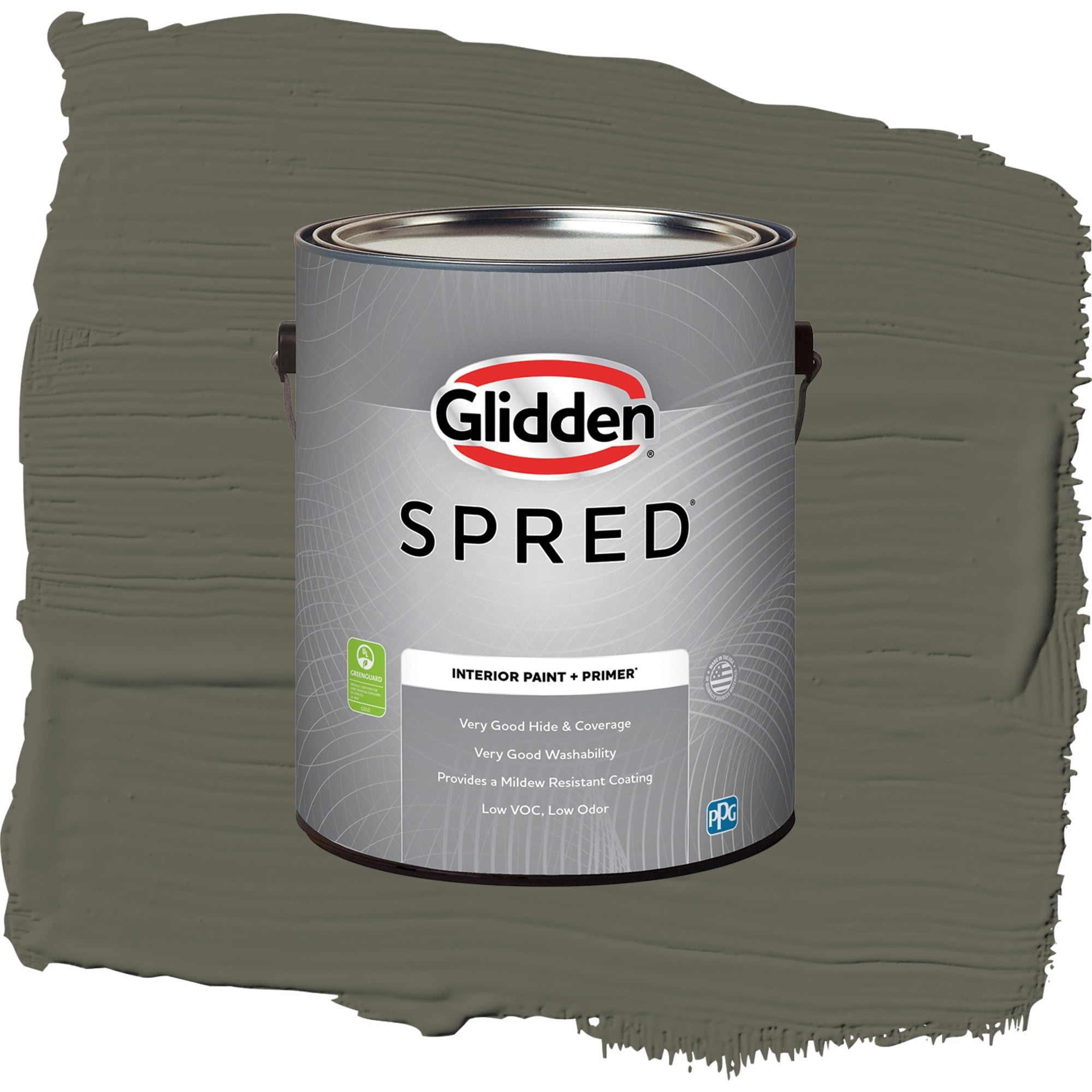 Glidden Spred Plunge Pool Eggshell Interior Paint and Primer, 1 Gallon