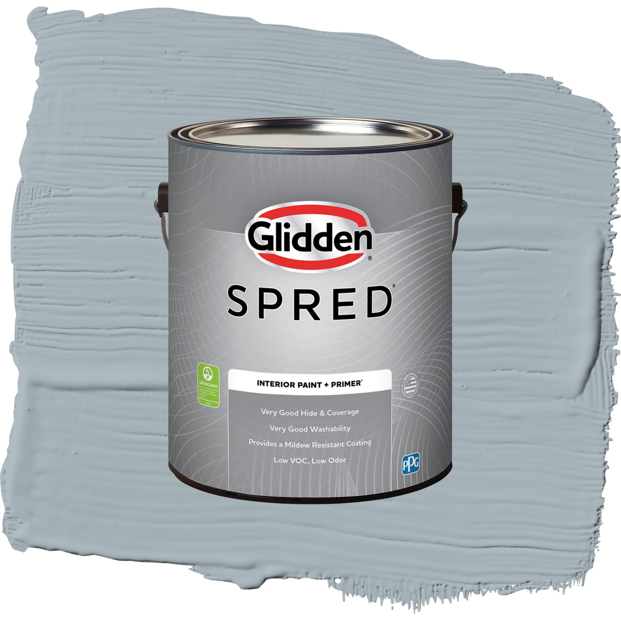 Glidden Spred Special Delivery Semi Gloss Interior Paint and Primer, 1 Gallon