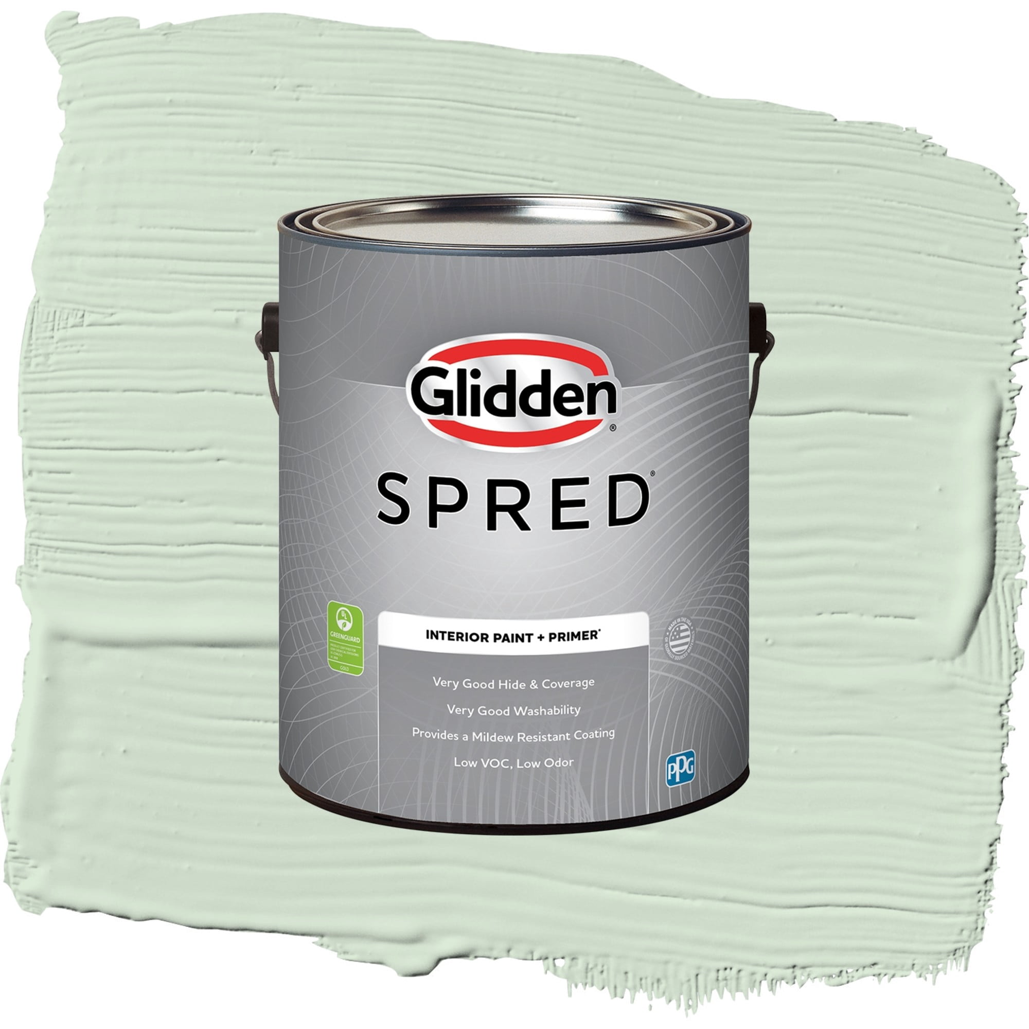 Glidden Spred St. Augustine Eggshell Interior Paint and Primer, 1 Gallon