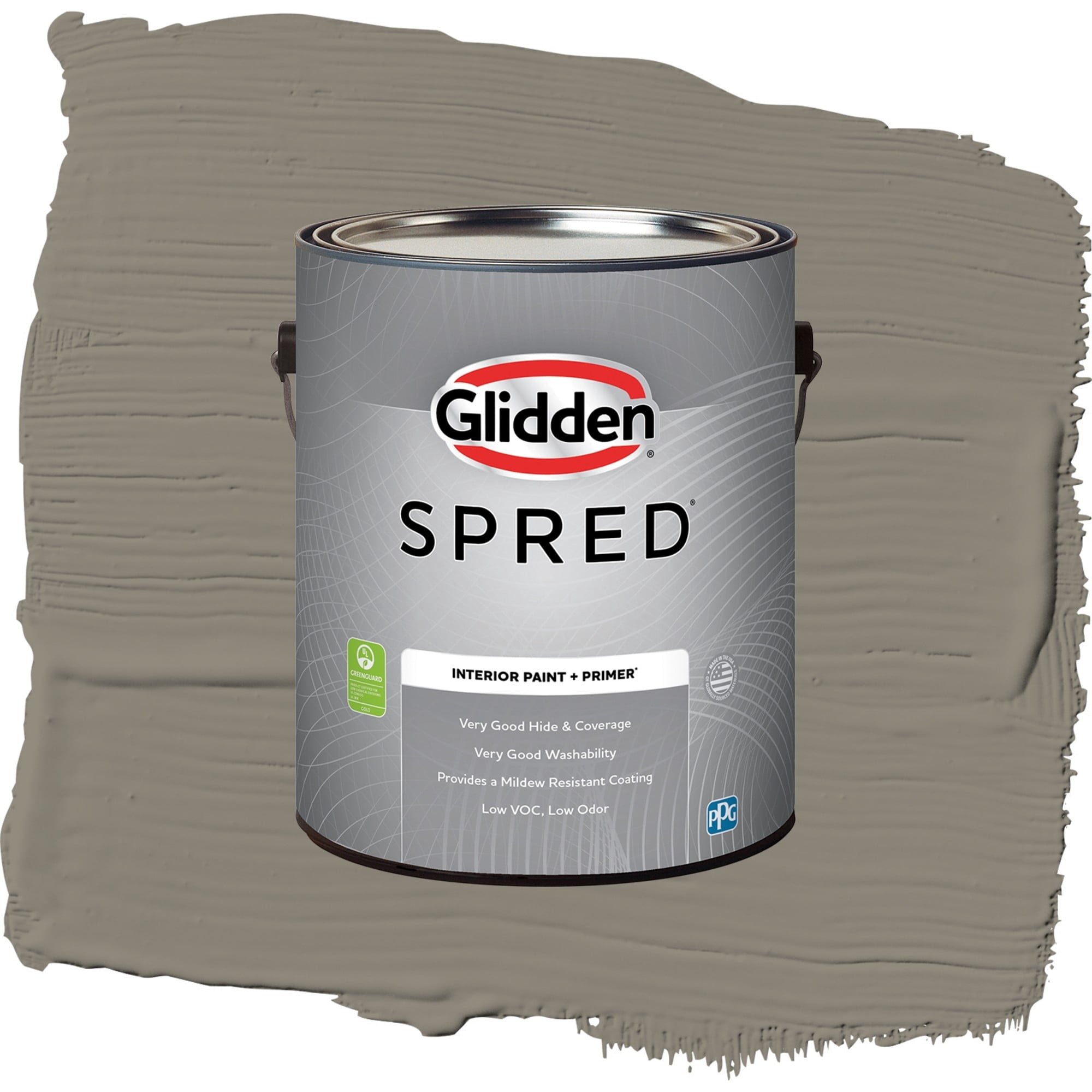 Glidden Spred Sweater Weather Flat Interior Paint and Primer, 1 Gallon