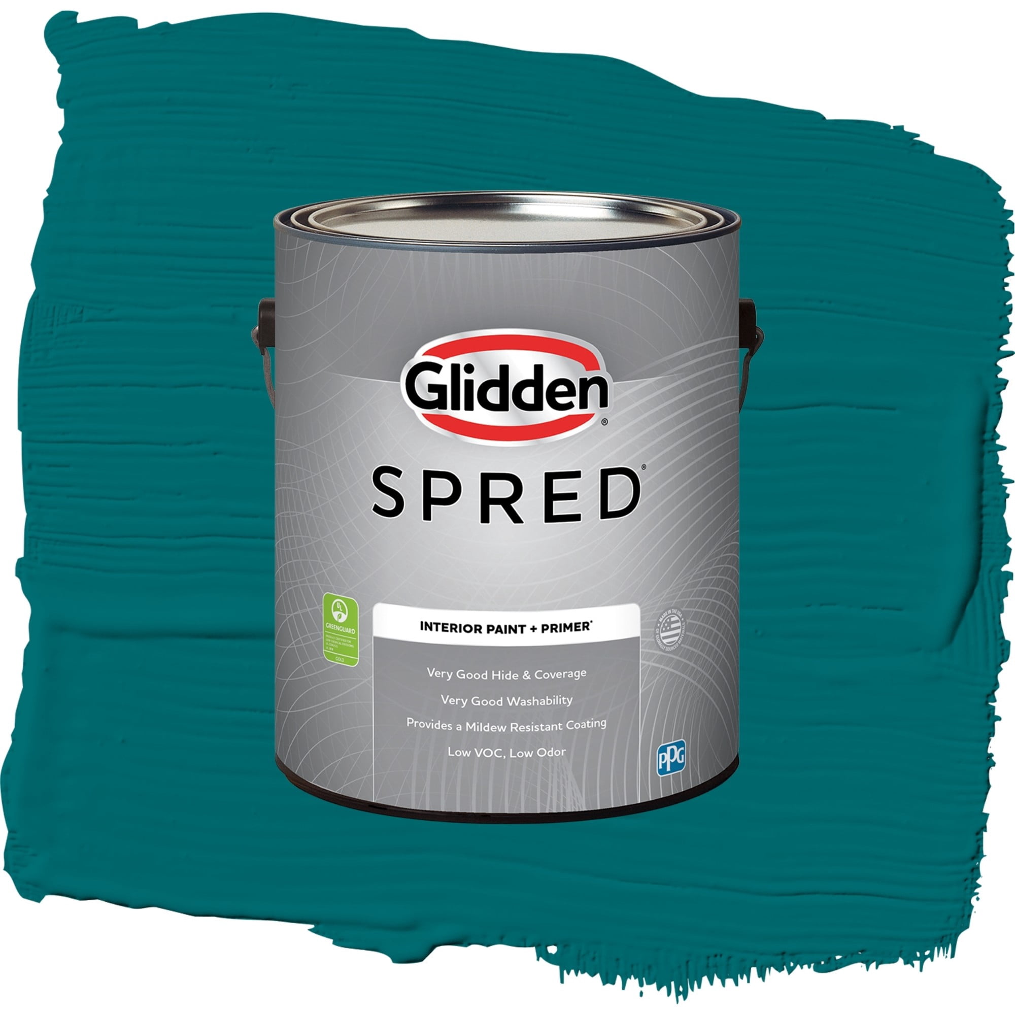 Glidden Spred Tahitian Treat Eggshell Interior Paint and Primer, 1 Gallon