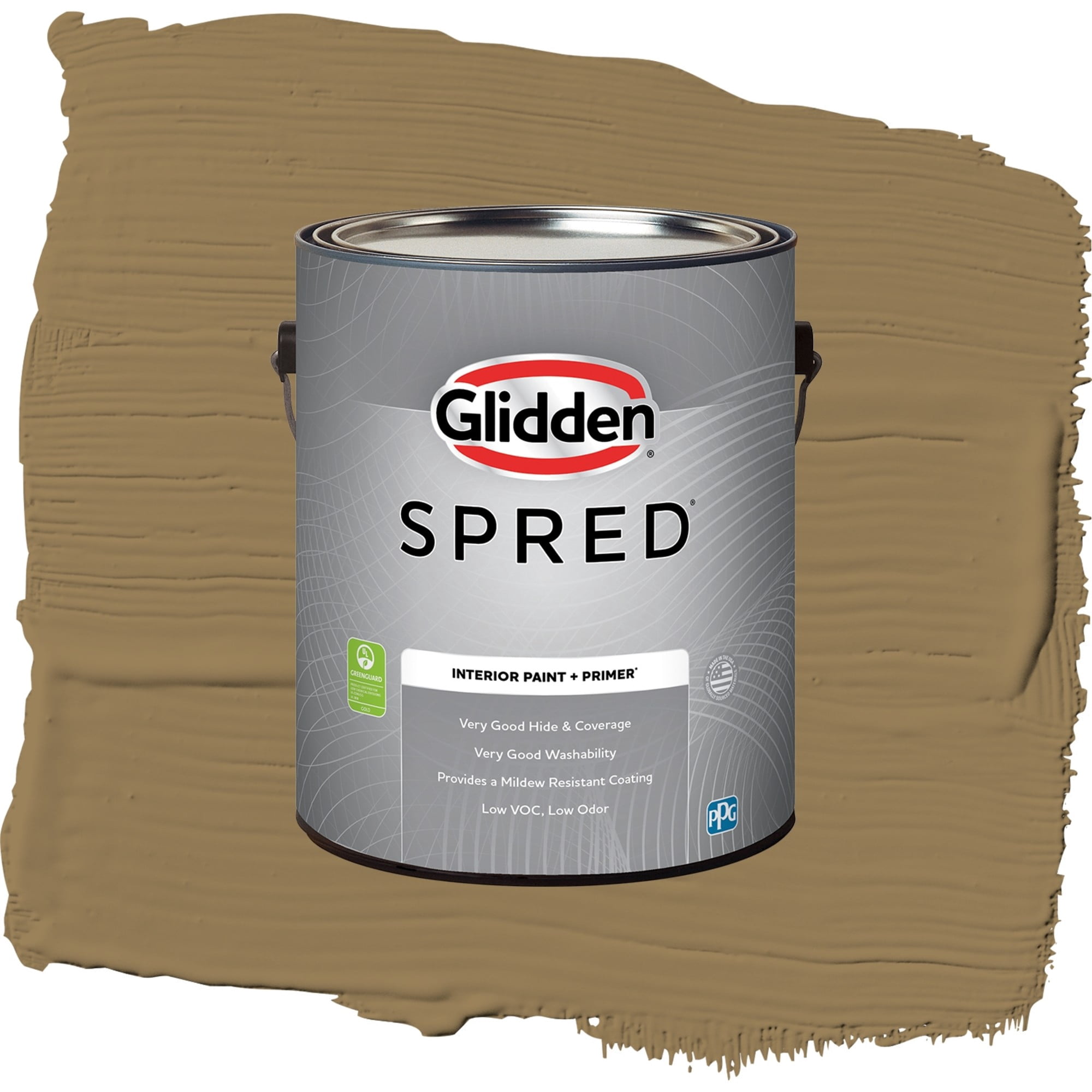 Glidden Spred Tweed Eggshell Interior Paint and Primer, 1 Gallon
