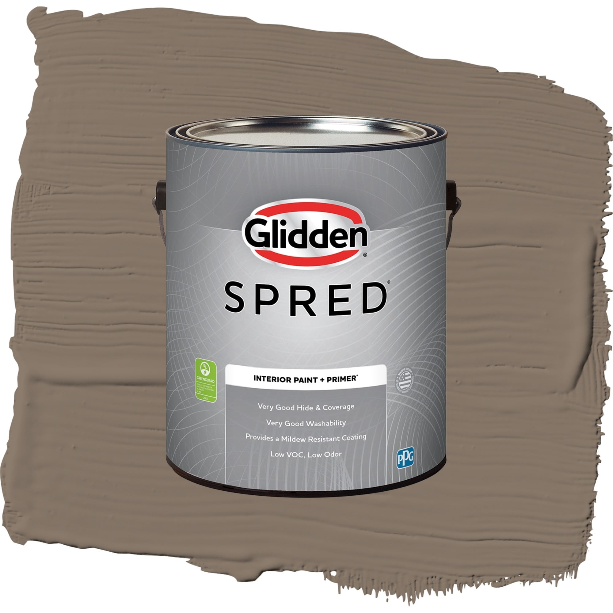 Glidden Spred Wicker Basket Semi Gloss Interior Paint and Primer, 1 Gallon