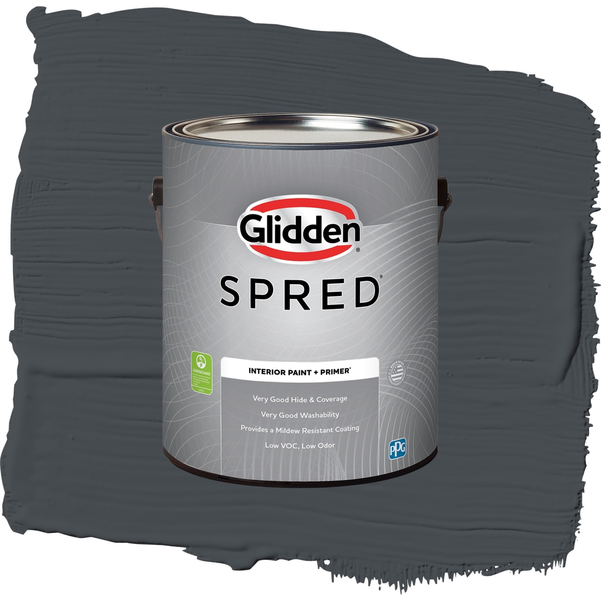Glidden Spred Witchcraft Eggshell Interior Paint and Primer, 1 Gallon