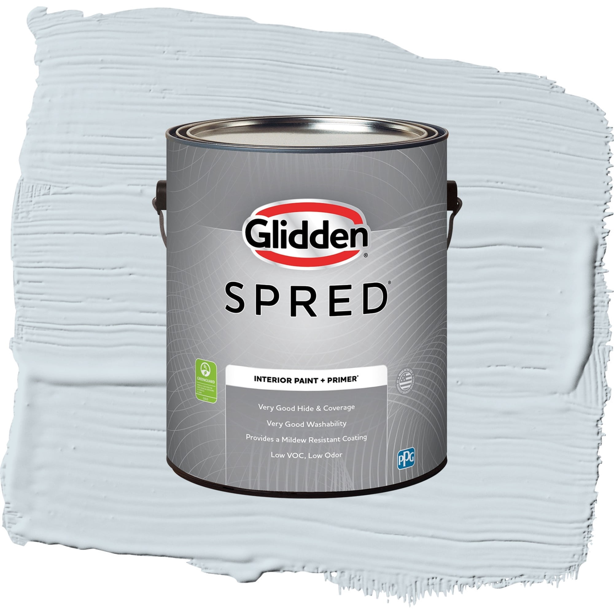 Glidden Spred Zen Eggshell Interior Paint and Primer, 1 Gallon