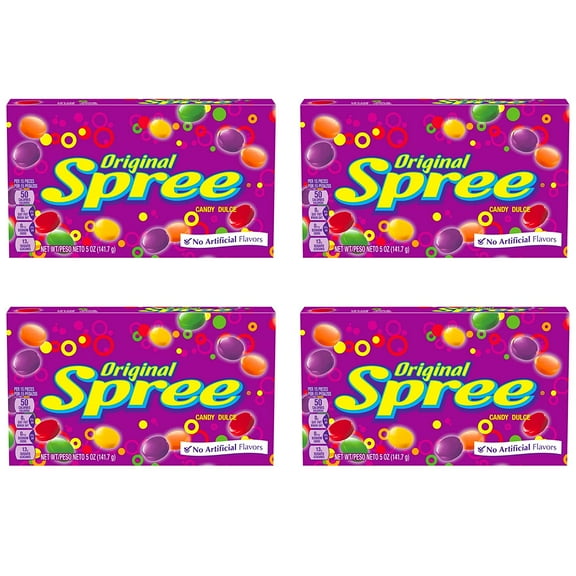 Spree Candy Theater Box | By    | 5oz Box | Pack Of 4