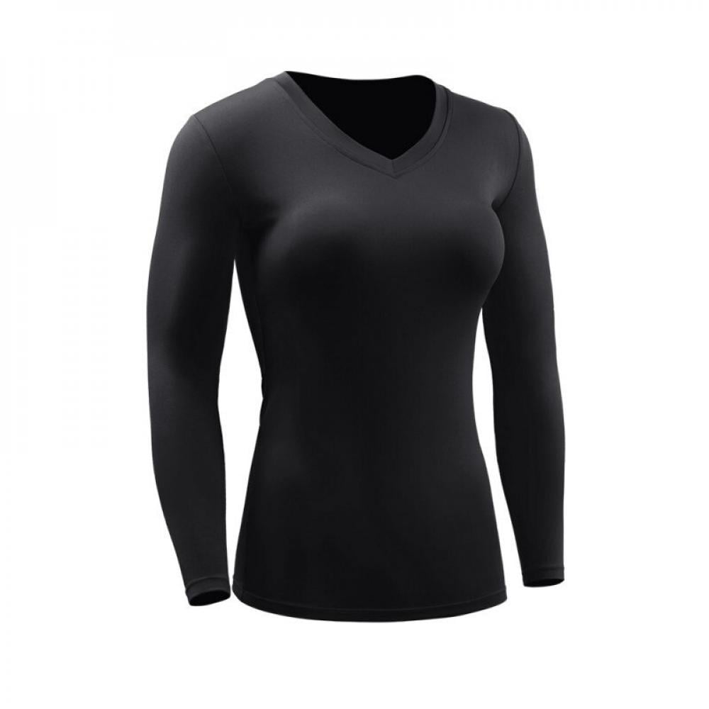 SpreeWomen' s Compression Shirts, Longsleeved Tshirts Quickdrying