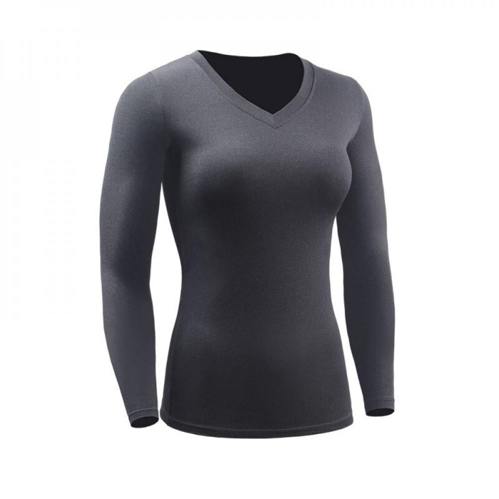SpreeWomen' s Compression Shirts, Longsleeved Tshirts Quickdrying