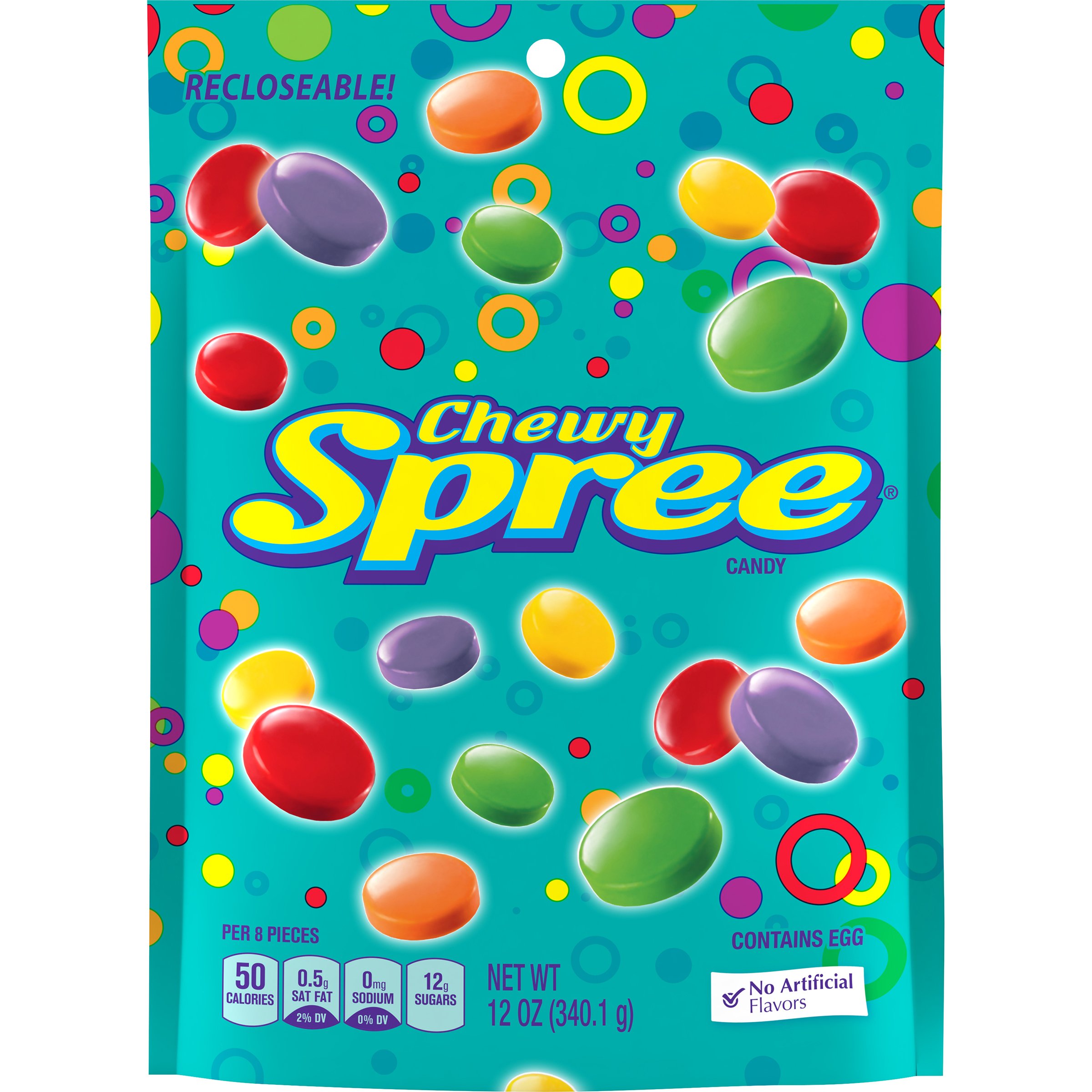 Spree Wonka Caramelo Masticable, 12 Onzas (Paquete de 2)