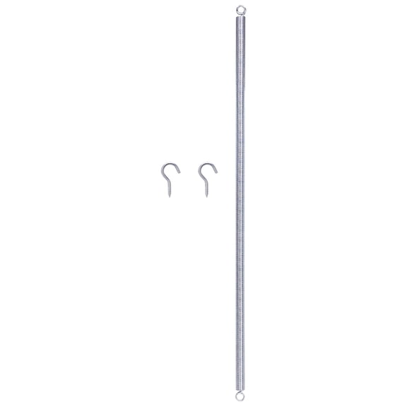 ProSource LR1013L Door Spring, 23/64 in Dia, 16 in L, Steel, Zinc