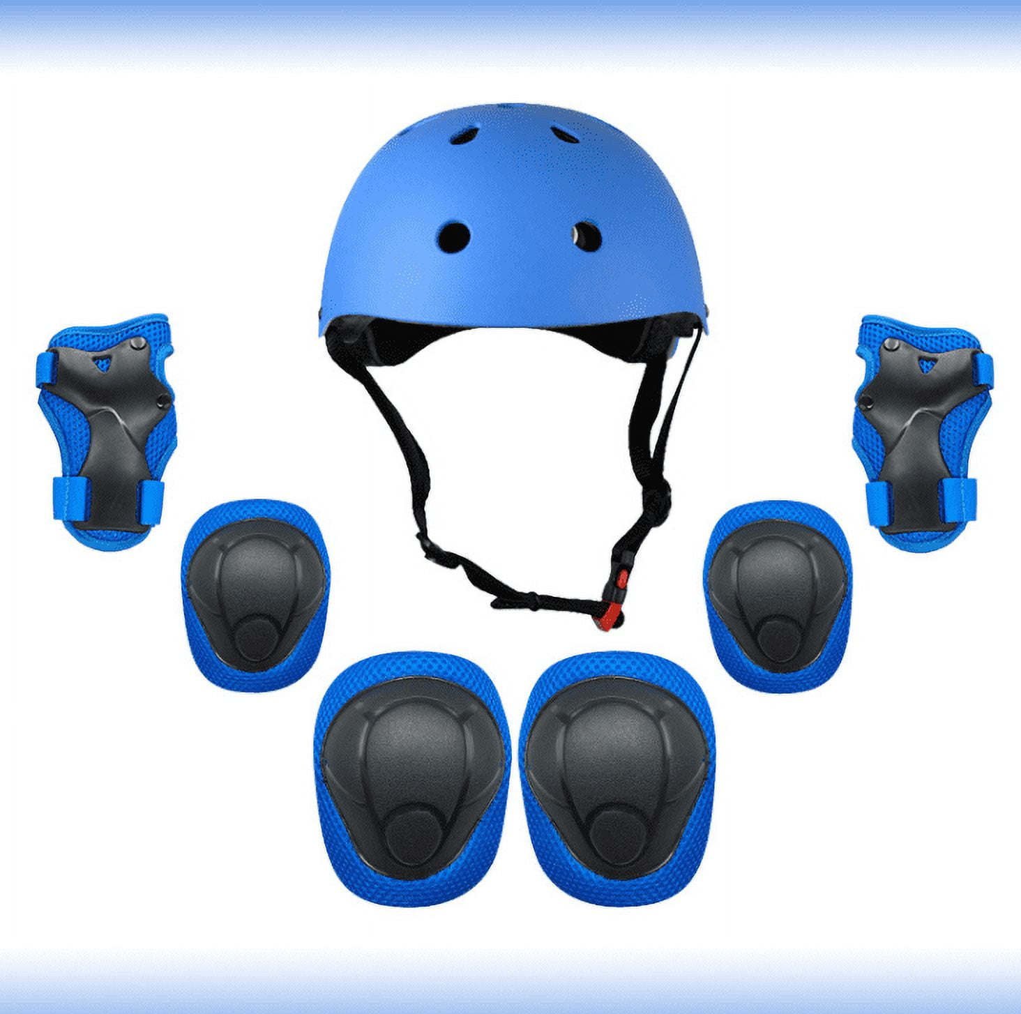 Protective Helmet Baby Helmet And Knee Pads Sprifallbaby 7PCS
