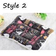 Sprifallbaby Dogs Self Heat Sleeping Mat, Home Indoor Outdoor Blanket, Cute Print Pet Pillow Mat