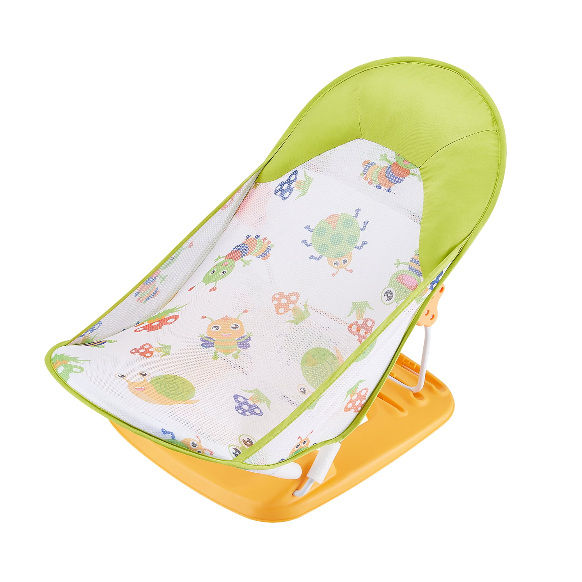 Sprifallbaby Foldable Baby Bather Adjustable 2 Reclining Positions Bath