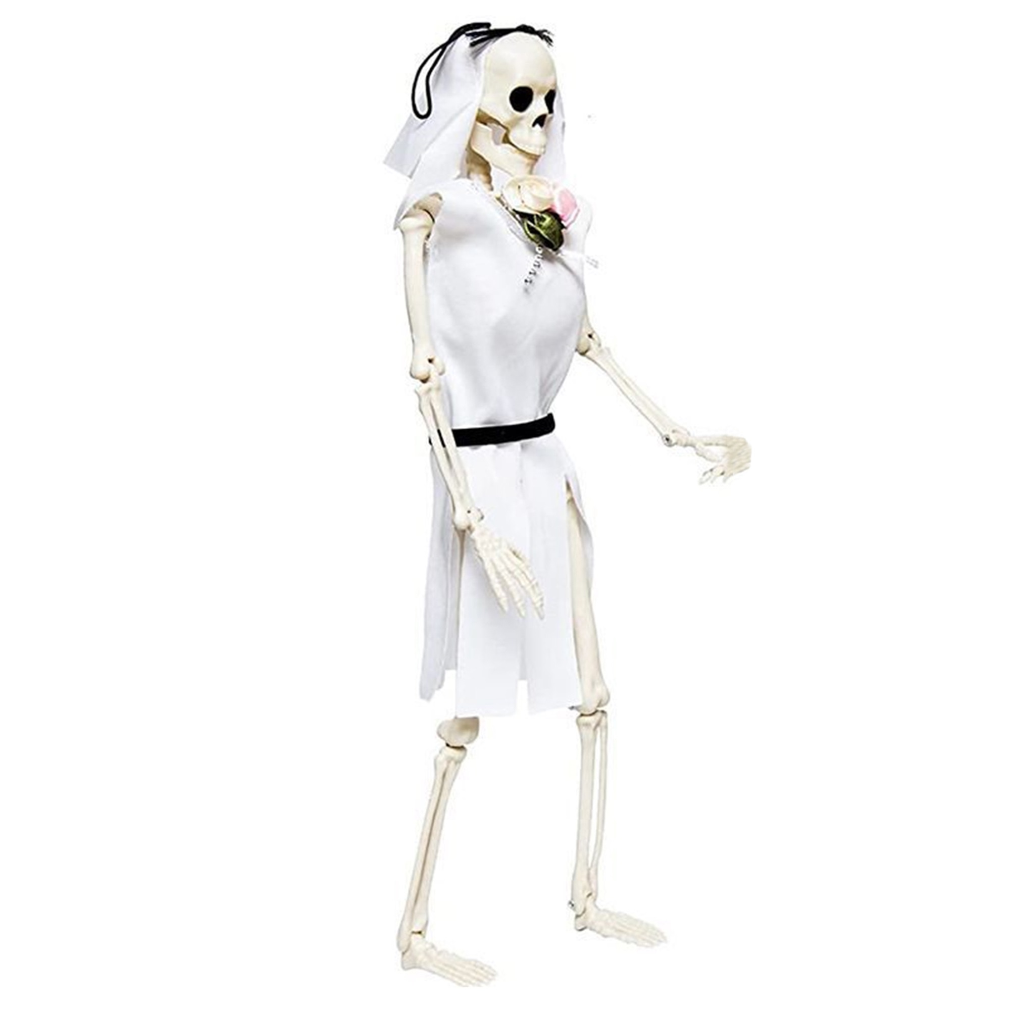 Sprifallbaby Halloween Plastic Skeleton Decorations Realistic
