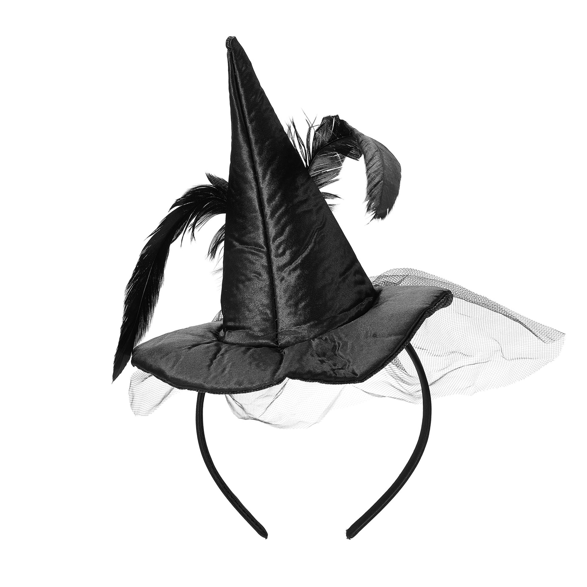 Mini Witch Hat on Headband Spooky Halloween Mini Witch Hat on Headband Spooky Halloween