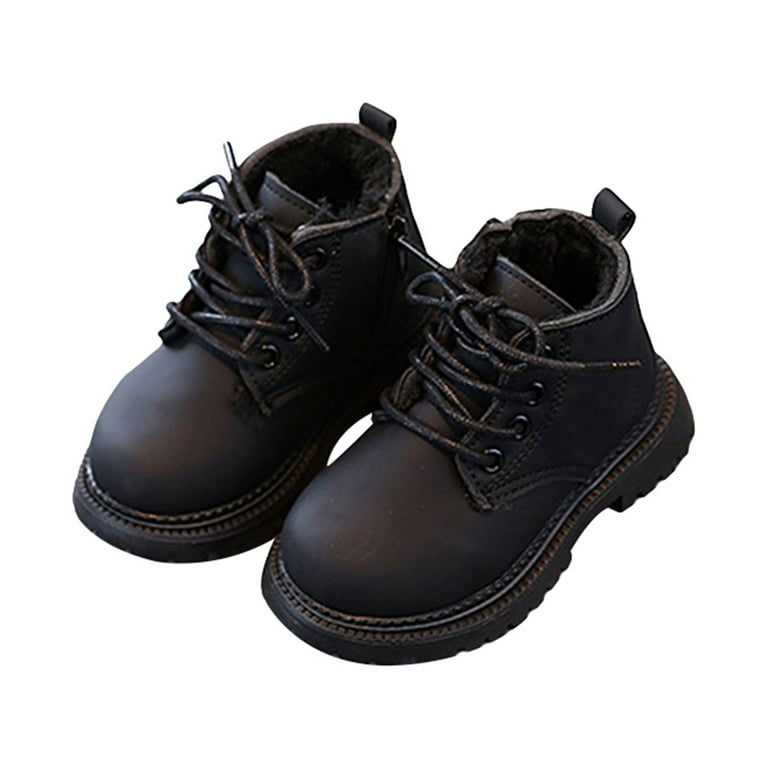 Martin Boots Short Boot For Girls Sprifallbaby Kids Winter Boots, Tie