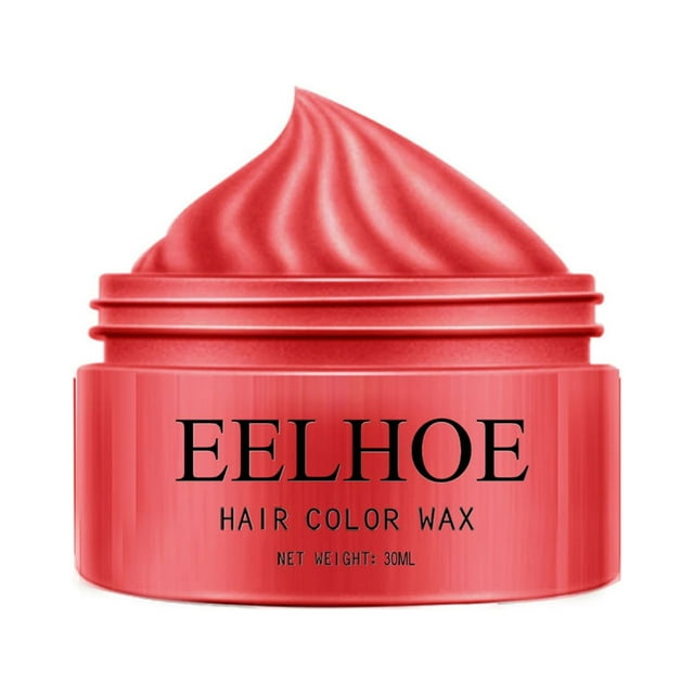 Sprifallbaby Temporary Hair Color Wax, Hair Dye Color Wax, Washable Natural Instant Hair Color