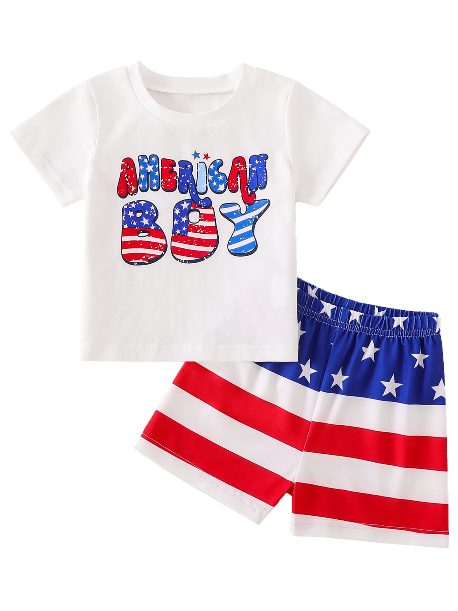 Sprifallbaby Toddler Baby Boy 4th of July Outfit Mr. Steal Your Freedom ...