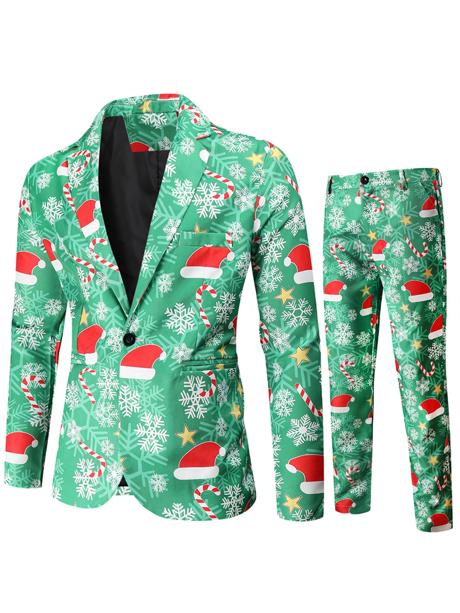 Mens christmas 2025 suit jacket