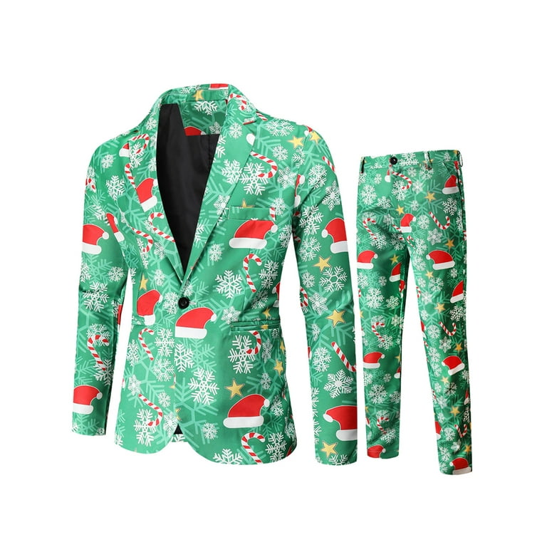 Mens christmas hotsell suits walmart