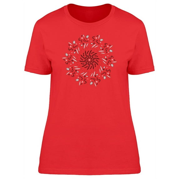 Sprig & Heart Mandala Tee Women's -Image by Shutterstock