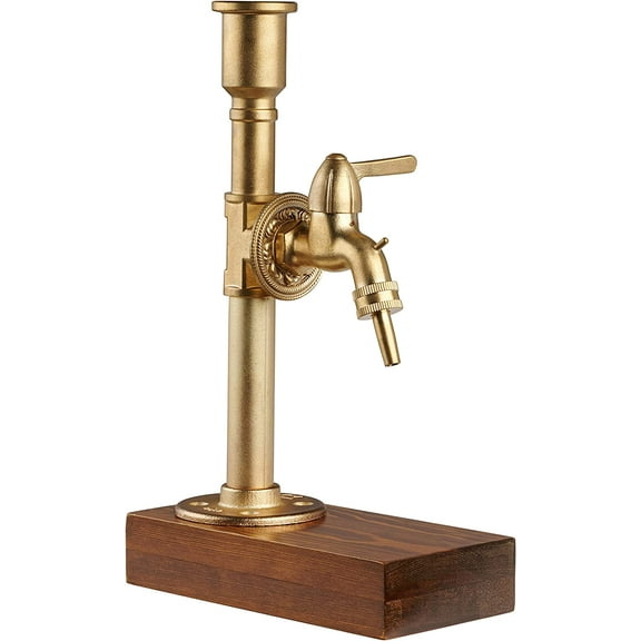Sprightly Wine and Liquor Dispenser for Home Bar, Alcohol Liquor 1 Bottle Pourers, Wine Tap Decor