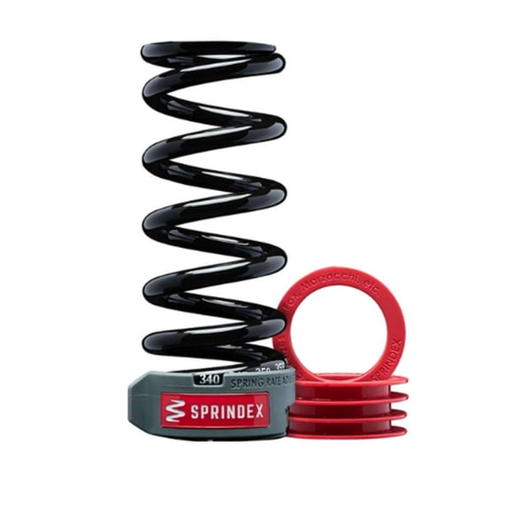 Sprindex Adjustable Rate Coil Spring, 65x142mm - 390-430lbs