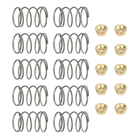 Head Spring Fitting Spring 10 Pcs Replacement Metal Trimmer Head Springs Fit For EGO 15 ...