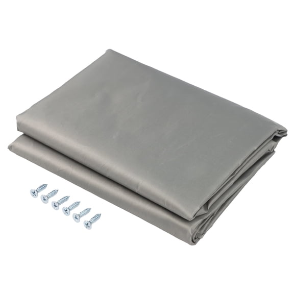 Spring 132x228cm Canopy for For outdoor Play Equipment Dust and Rain Protection Gray 190T