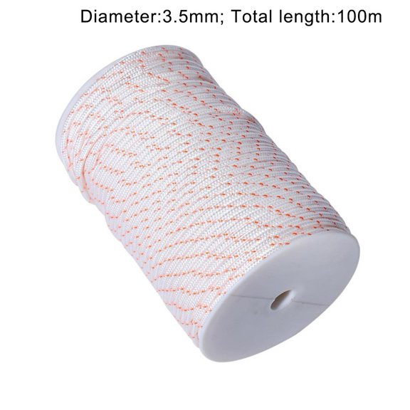 Spring 1pc Starter Pull Cord Recoil Rope Replacement For Lawnmower Chainsaw For Hedge Trimmers 3mm 3.5mm 4mm 5mm Garden Power Tool 3.5mm