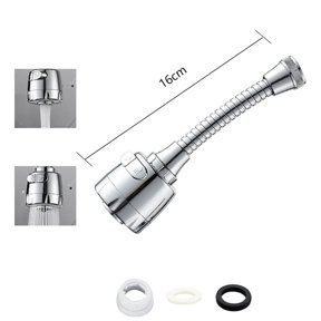 Spring 360 Degree Flexible Faucet Nozzle Sink Faucet Spray Water Out Small Faucet Sprayer Kitchen Tap Head Extender Sink Spray Aerator